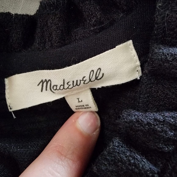 NWOT Madewell Lace Inset Top - Picture 4 of 10